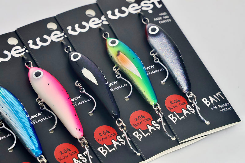 Load image into Gallery viewer, Blast Bait 2.0 - Slow Sink 90mm (Rigged)
