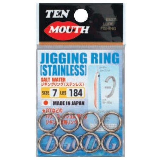 Ten Mouth - Jigging Ring (Stainless)