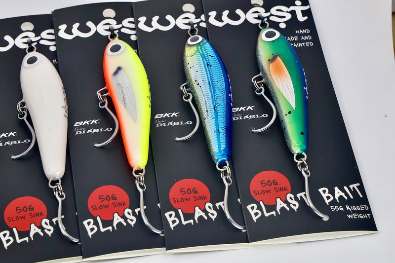 Load image into Gallery viewer, Blast Bait 2.0 - Slow Sink 120mm (Rigged)
