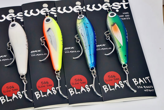 Blast Bait 2.0 - Slow Sink 120mm (Rigged)