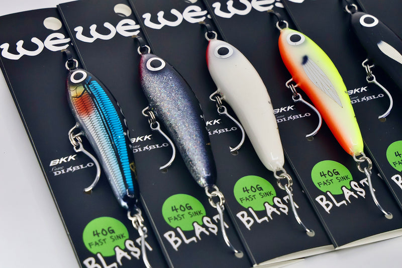Load image into Gallery viewer, Blast Bait 2.0 - Fast Sink 90mm (Rigged)
