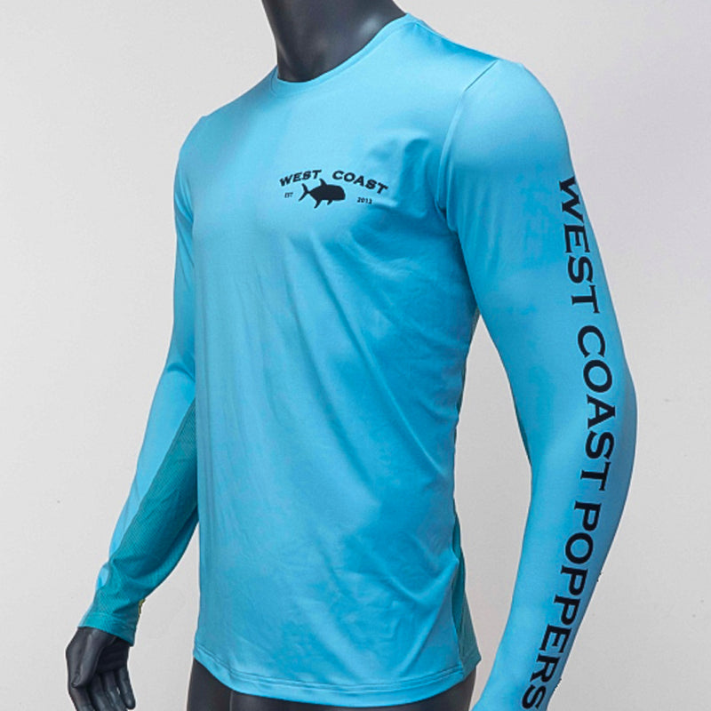 Load image into Gallery viewer, WCP Fishing Jersey - Reef Blue
