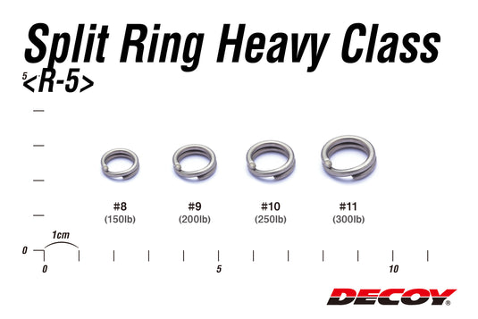 Decoy Split Ring - Heavy